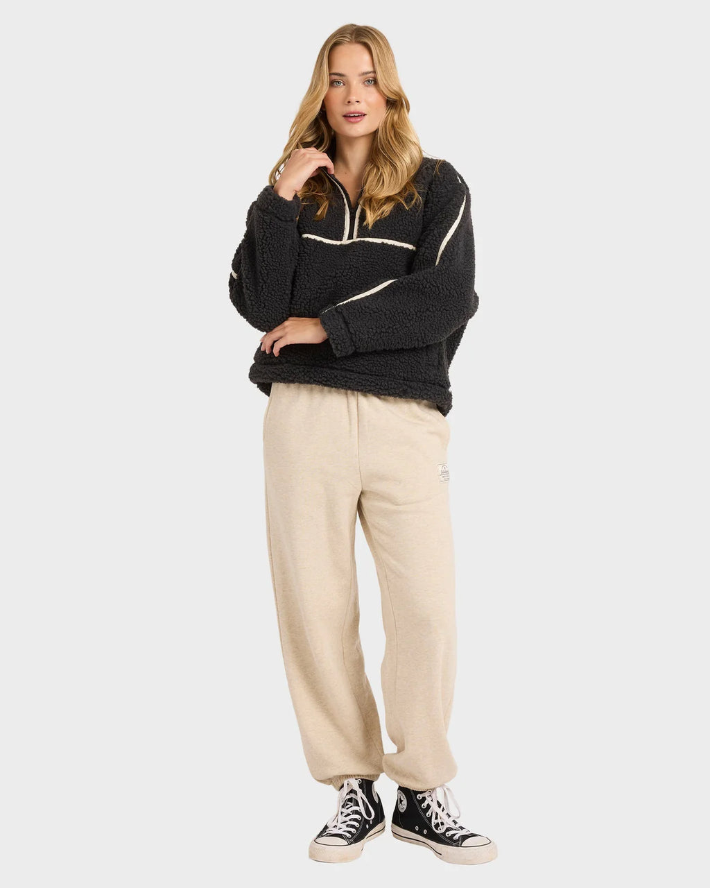 Billabong Getting Warm Shrpa Half Zip