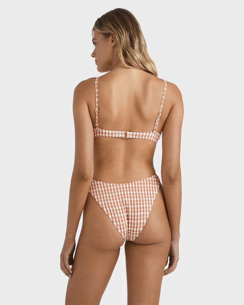 Billabong Wave Check Reese Unwire Top