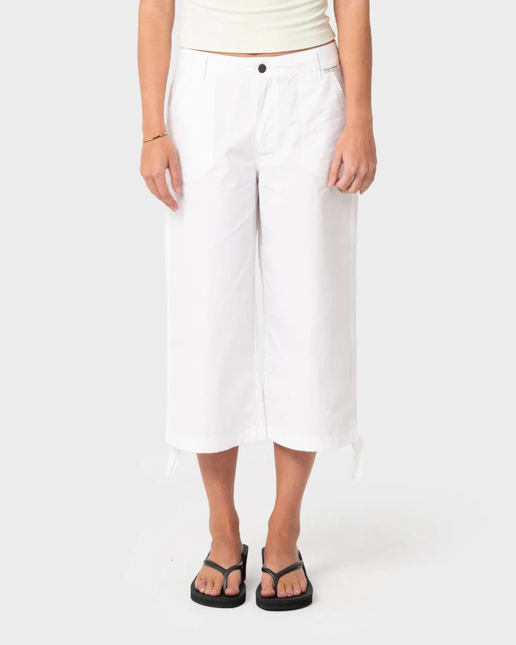 Rusty Cameron Low Rise Relaxed Capri Pant