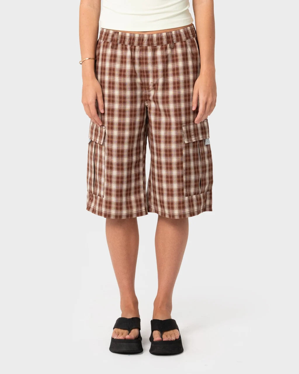Rusty Ms Screw Elastic Cargo Short