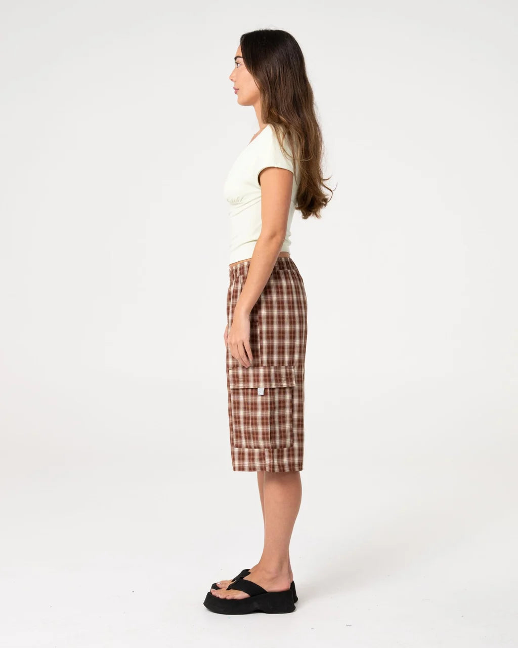 Rusty Ms Screw Elastic Cargo Short