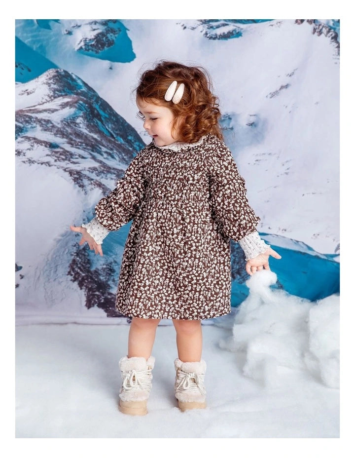 Animal Crackers Snowdrop Dress