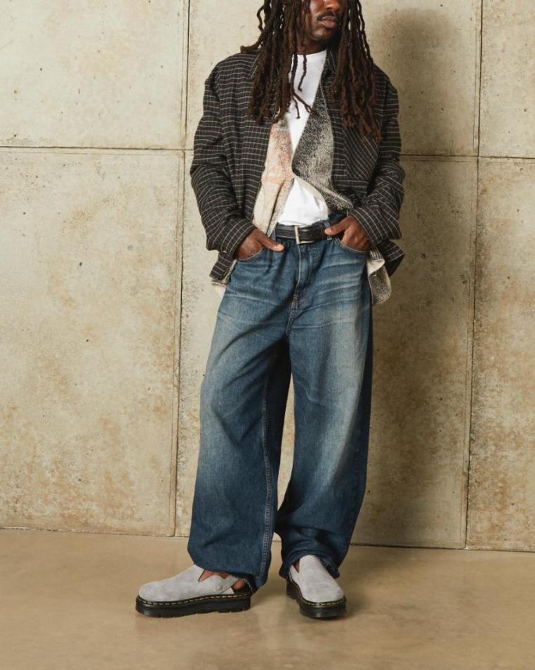 Dr Martens Zebzag Mule Sling Back Shoe