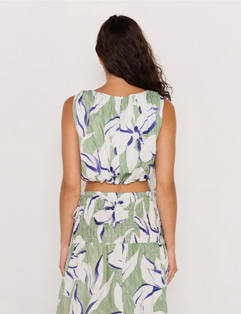 Minkpink Veda Bubble Top