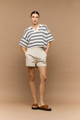 Staple The Label Solstice Knit Polo Top