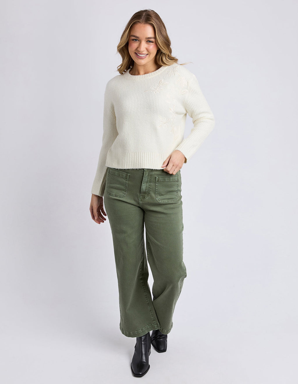 Foxwood Marla Floral Knit