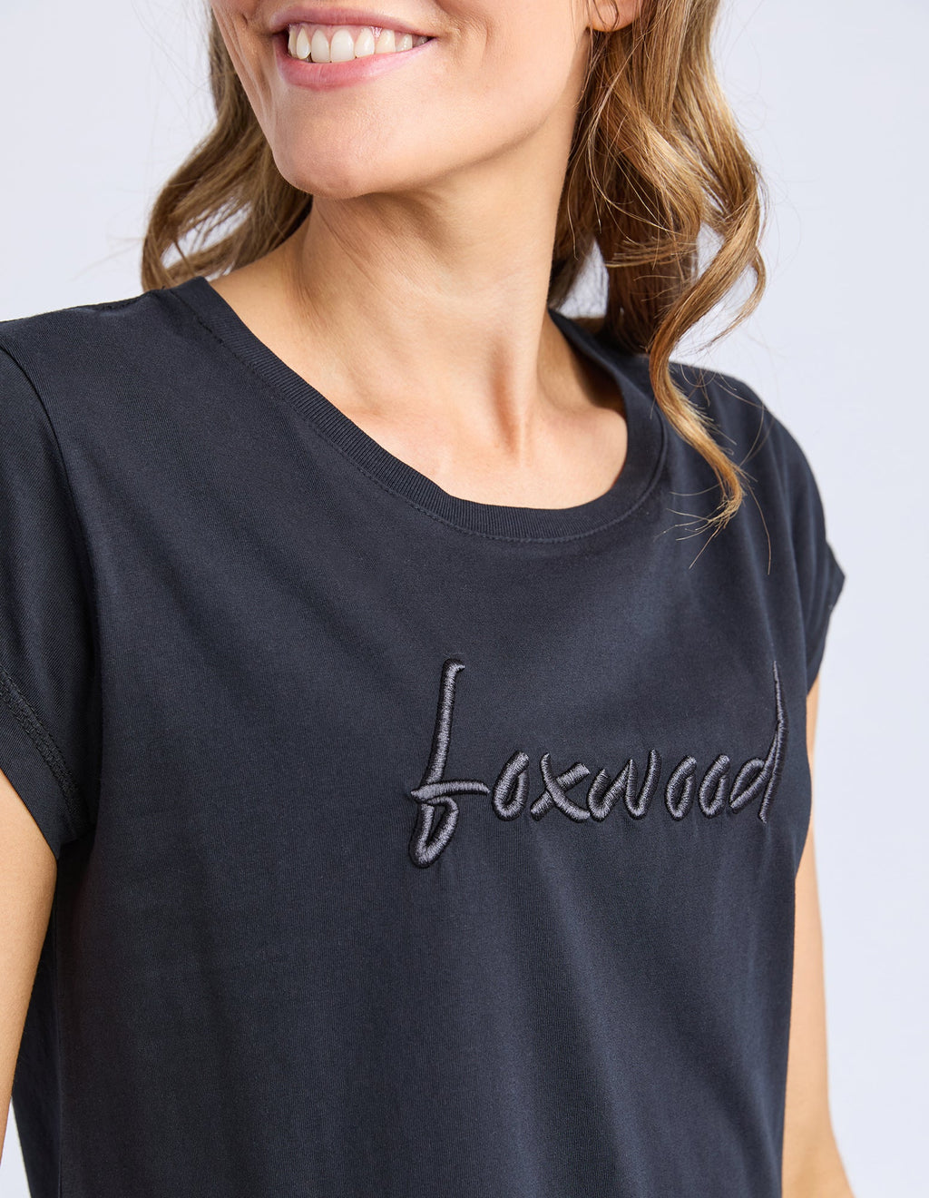 Foxwood Signature Embroidery Tee Dress