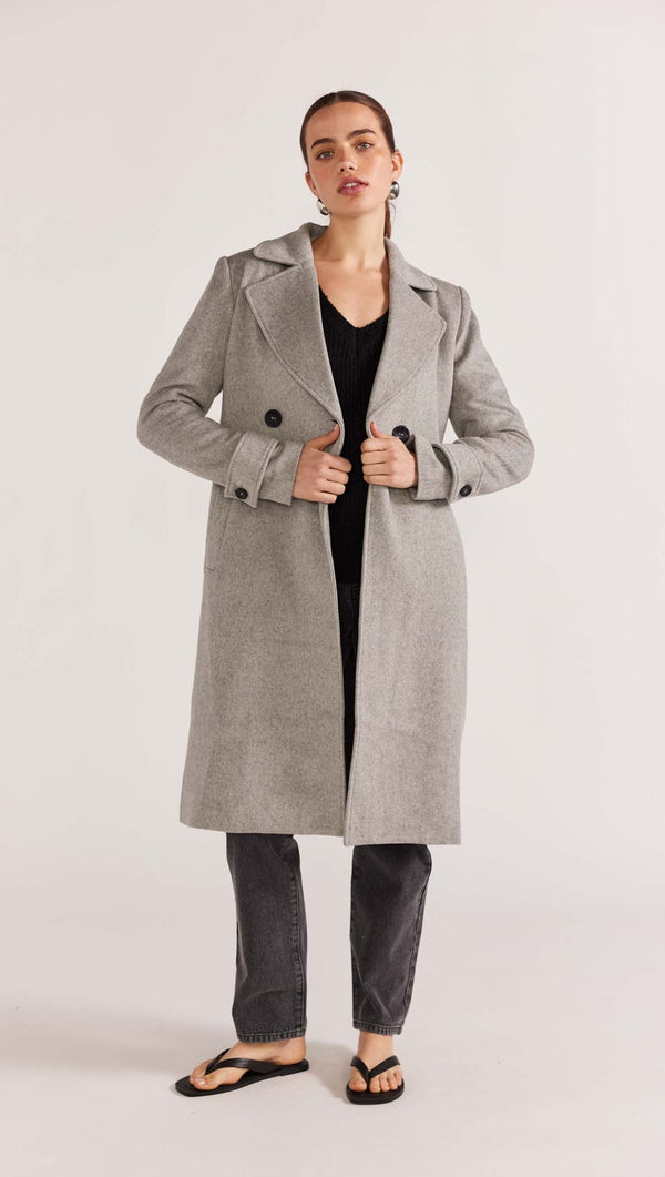 Staple The Label Reade Belted Coat