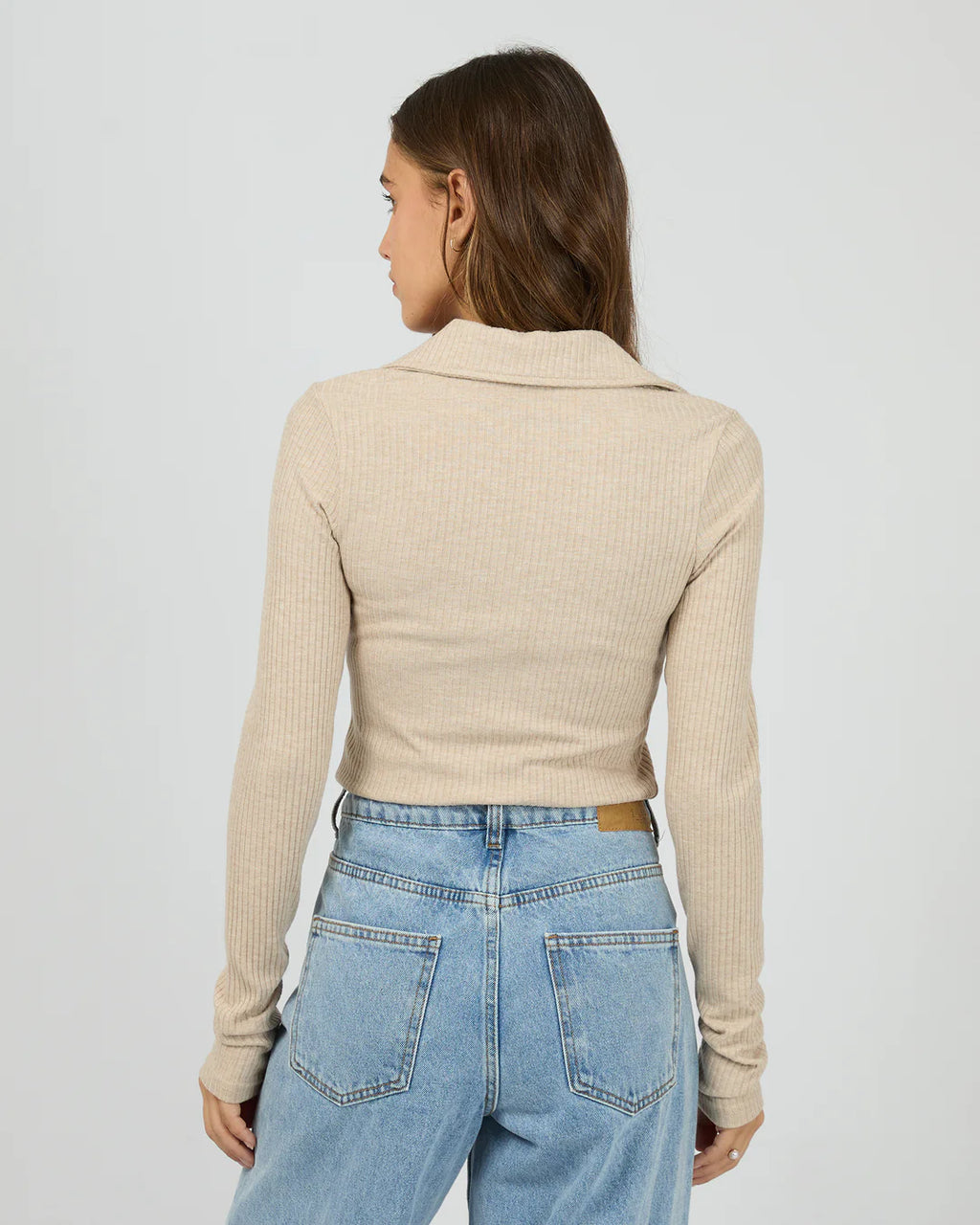 Silent Theory Aria Knit Long Sleeve Top