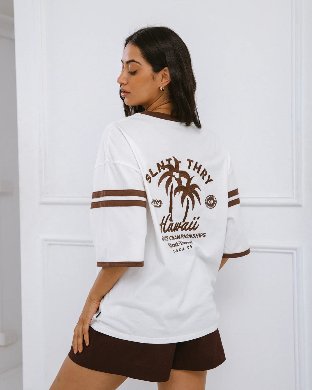 Silent Theory Palm State Oversized Tee