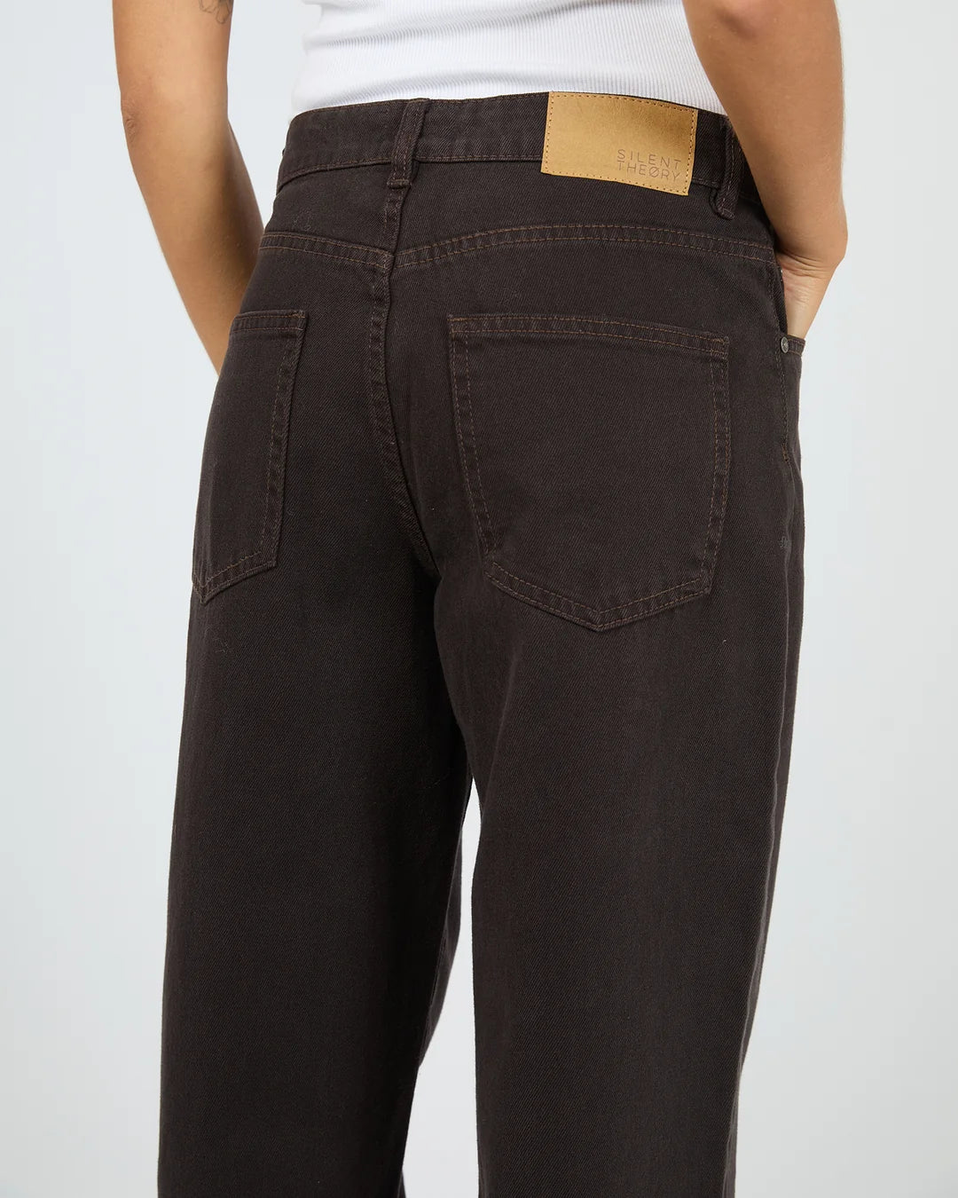 Silent Theory Jade Baggy Jean