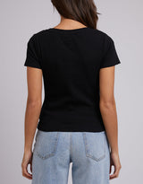 Silent Theory Lily V-Neck Tee