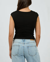 Silent Theory Evie Ruched Top