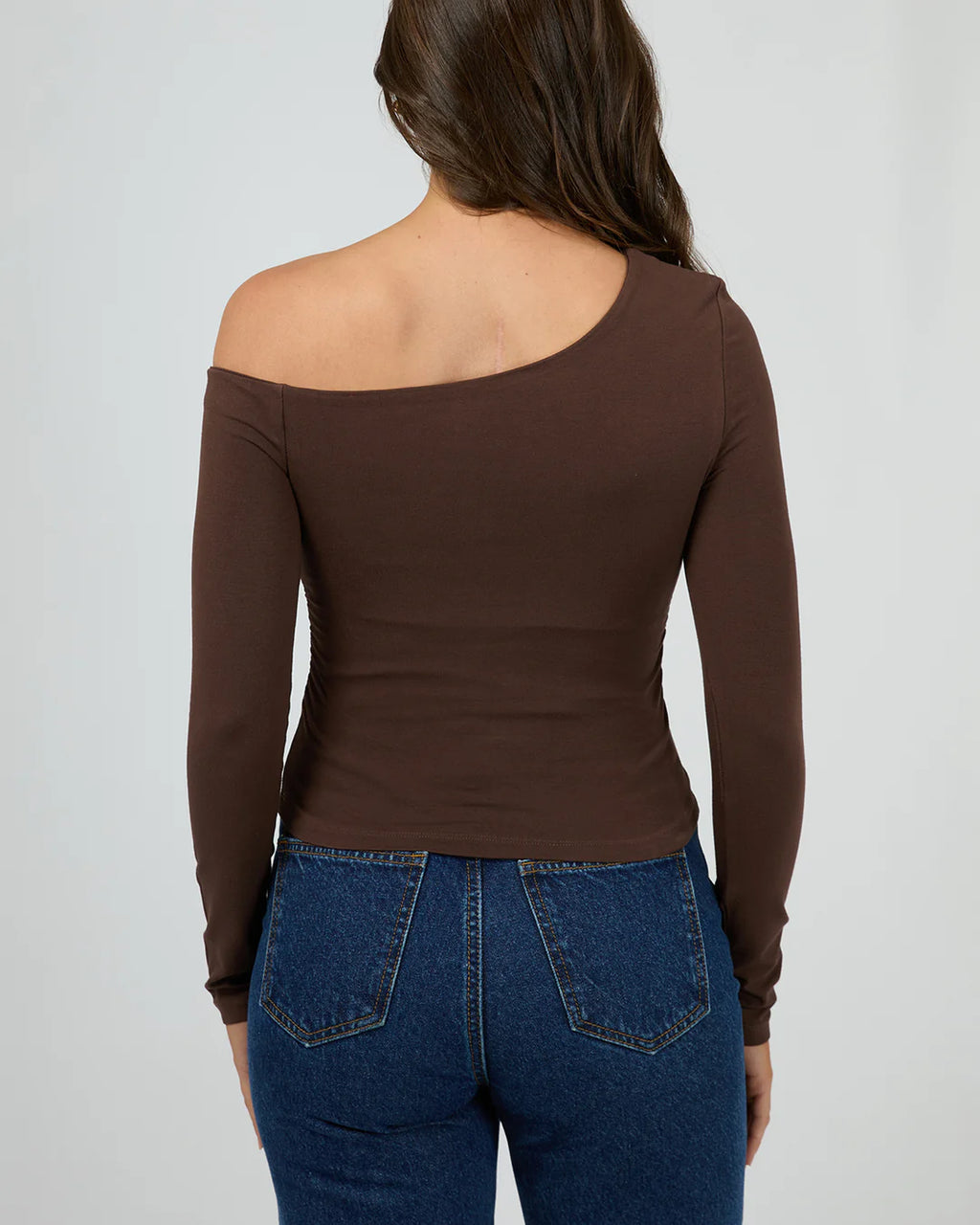 Silent Theory Evie Ruched LS Tee