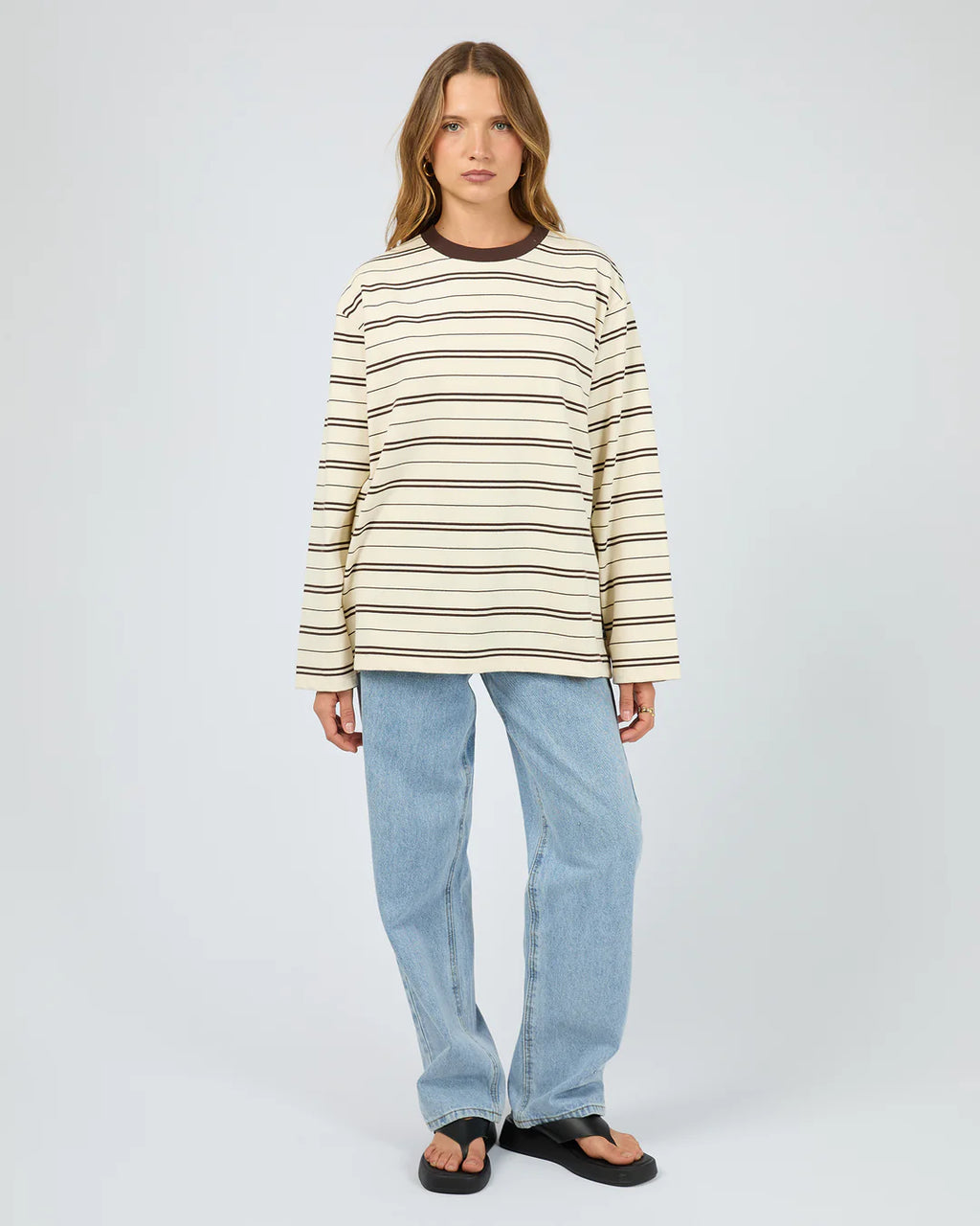 Silent Theory Stripe Long Sleeve Tee