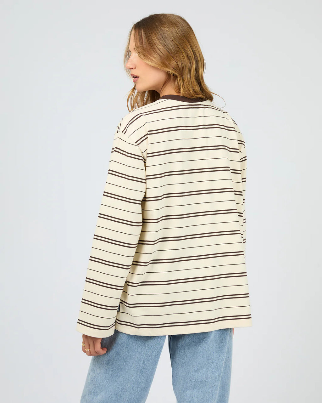 Silent Theory Stripe Long Sleeve Tee