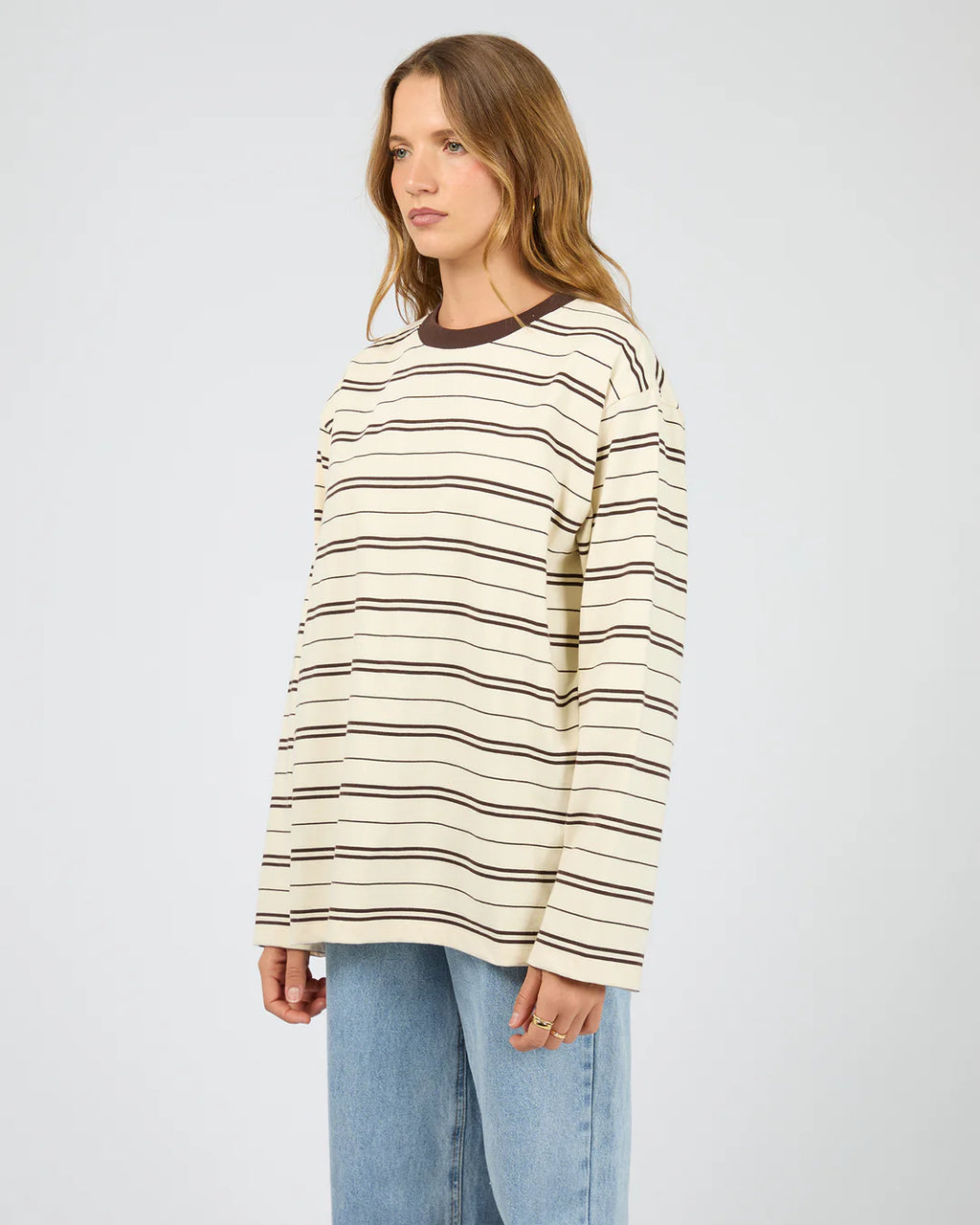 Silent Theory Stripe Long Sleeve Tee