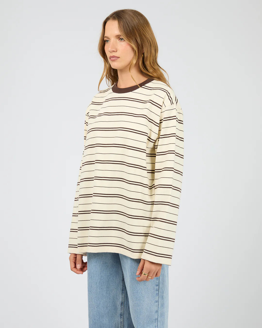 Silent Theory Stripe Long Sleeve Tee