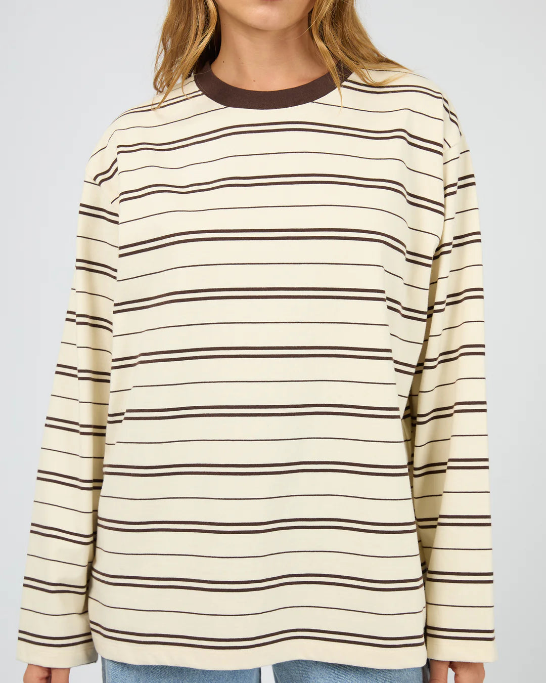 Silent Theory Stripe Long Sleeve Tee