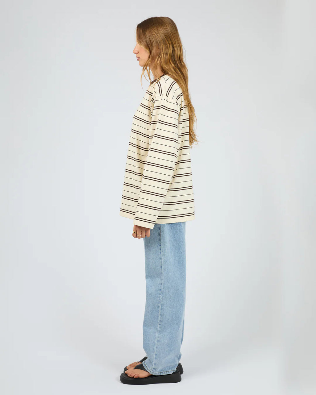 Silent Theory Stripe Long Sleeve Tee