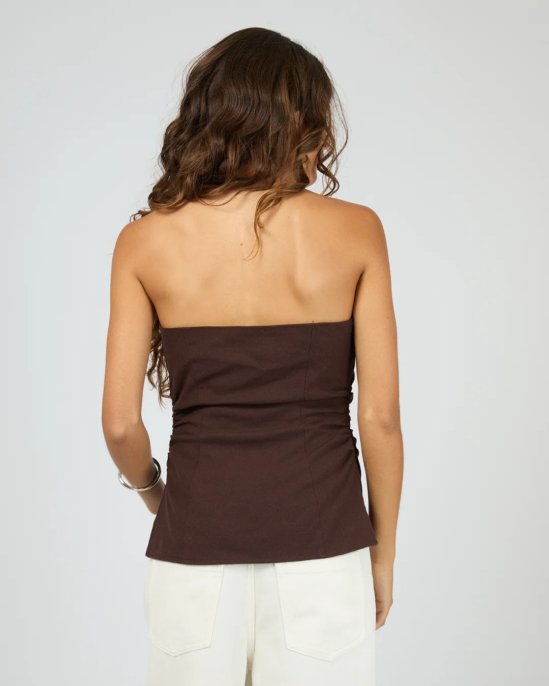Silent Theory Bowrie Strapless Top