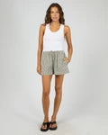 Silent Theory Sunday Tie Waist Shorts