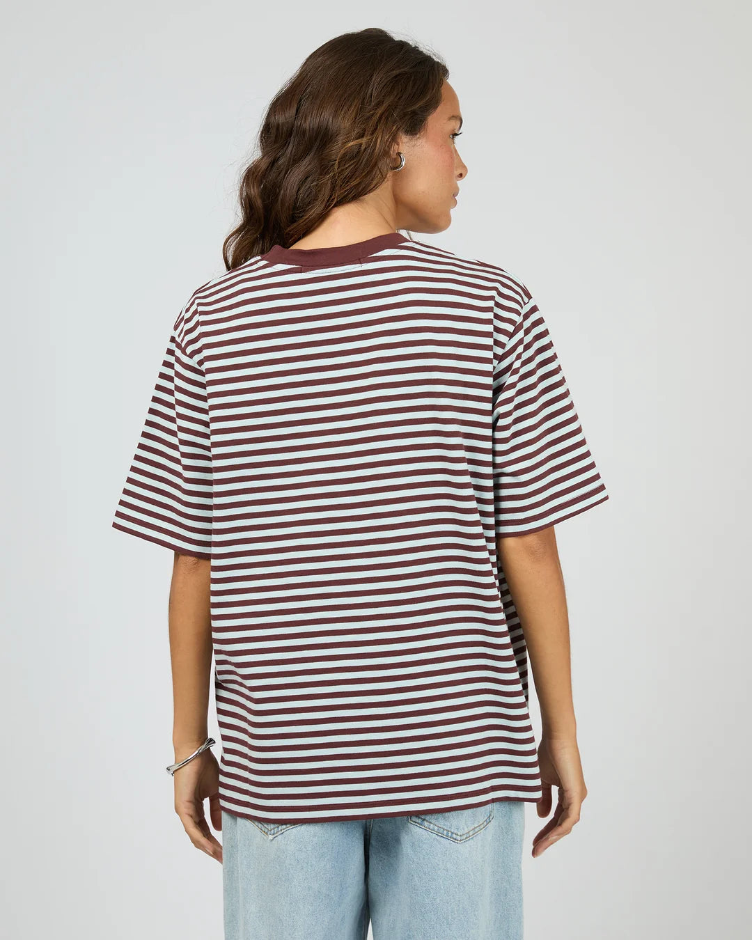 Silent Theory Stripe Short Sleeve Tee