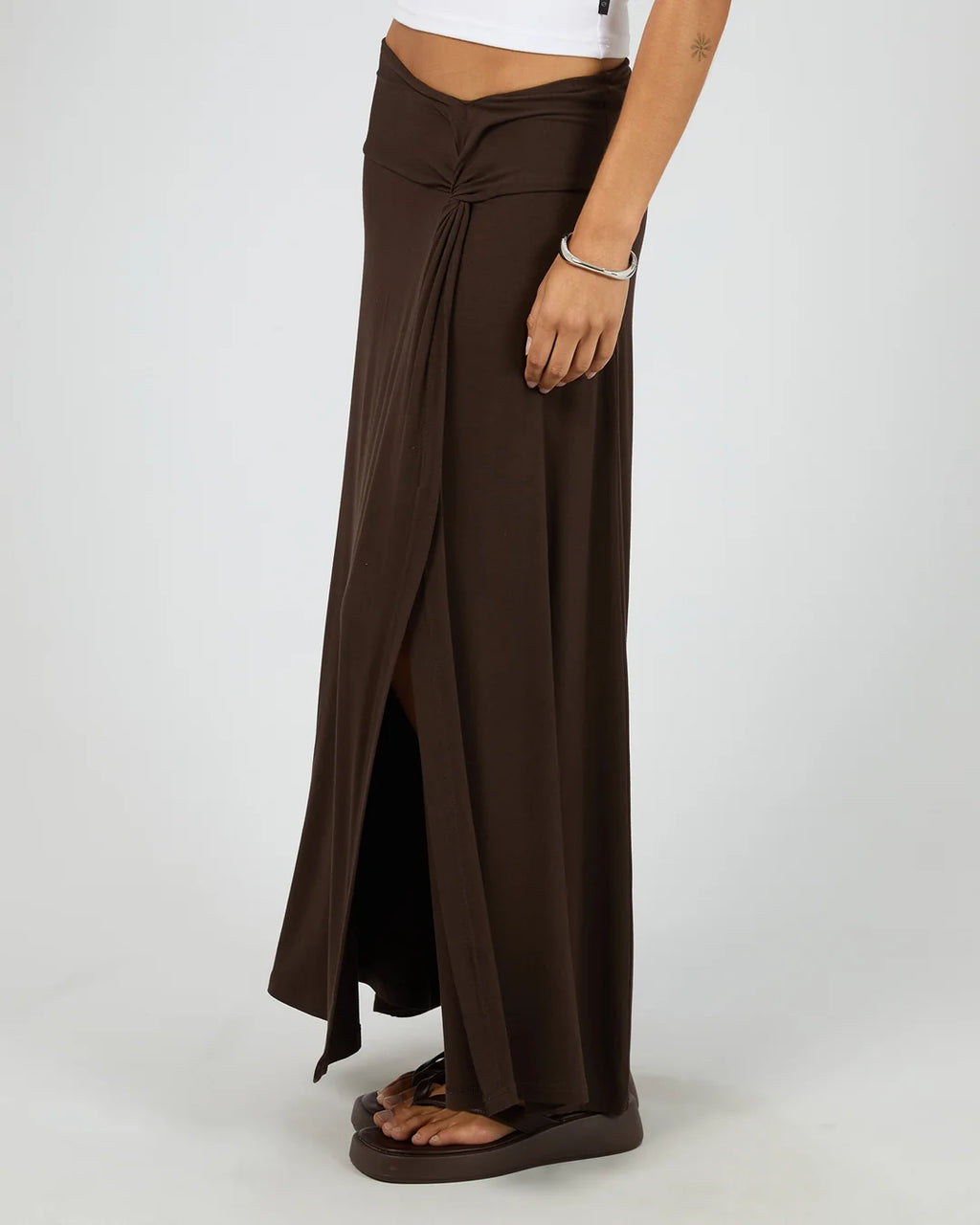 Silent Theory Twist Detail Maxi Skirt