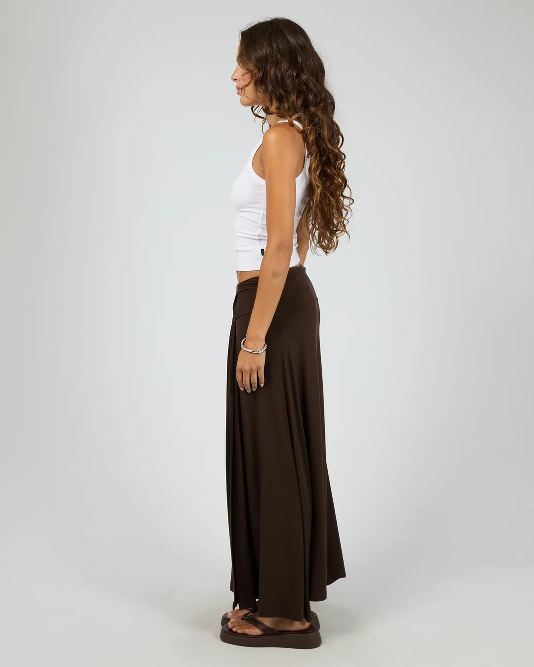 Silent Theory Twist Detail Maxi Skirt