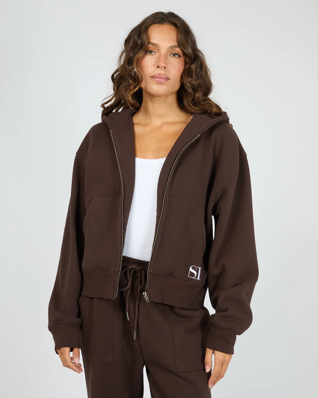 Silent Theory Luxe Zip Thru Hoodie