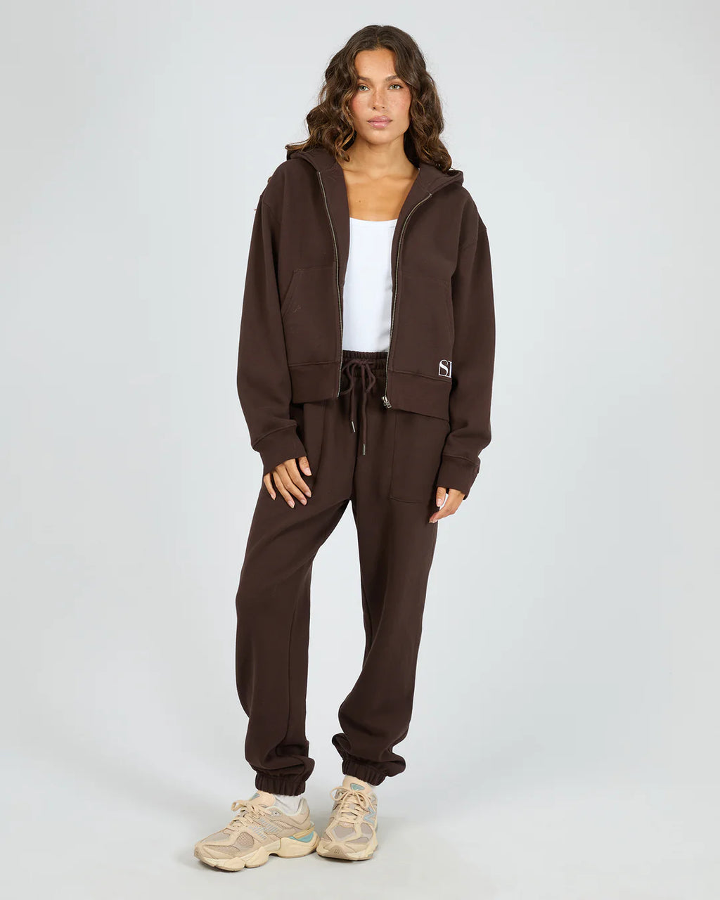 Silent Theory Luxe Zip Thru Hoodie