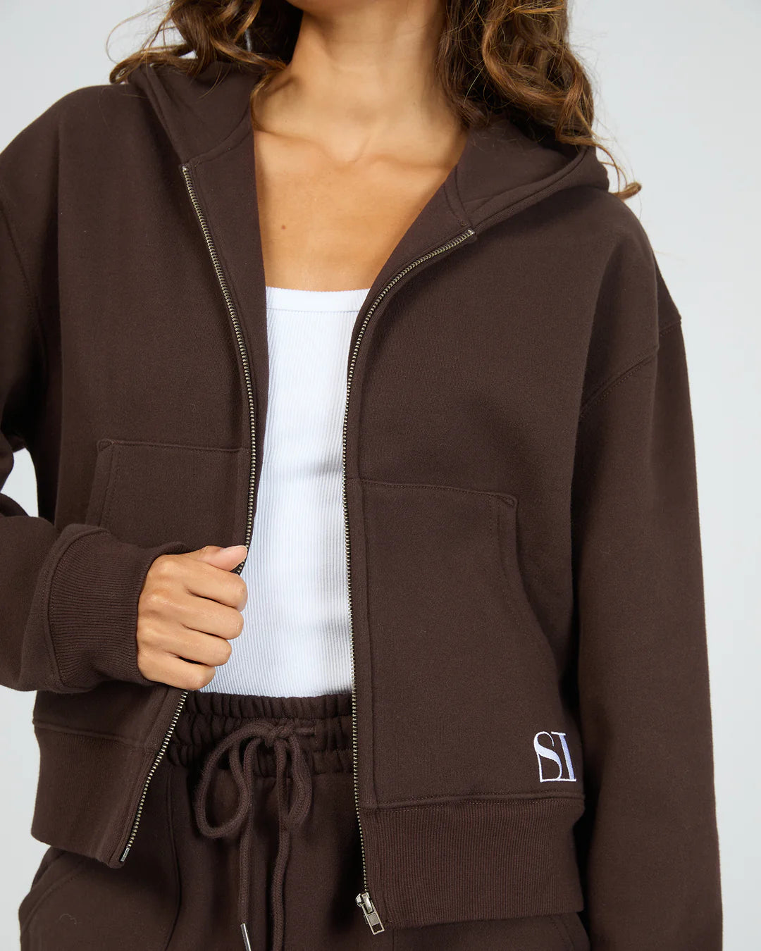 Silent Theory Luxe Zip Thru Hoodie
