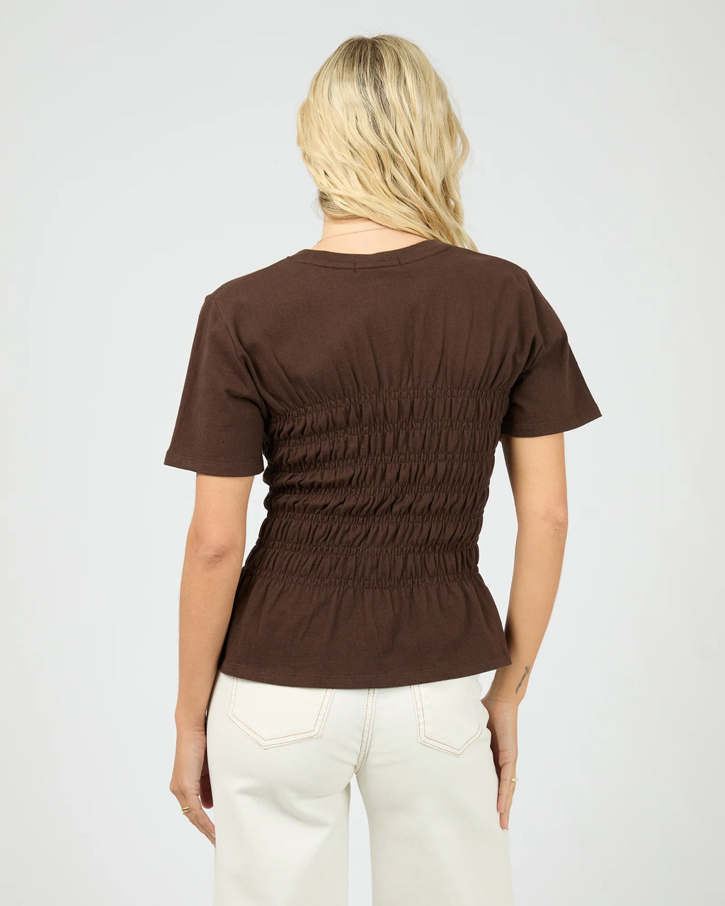 All About Eve Lipa Ruched Top