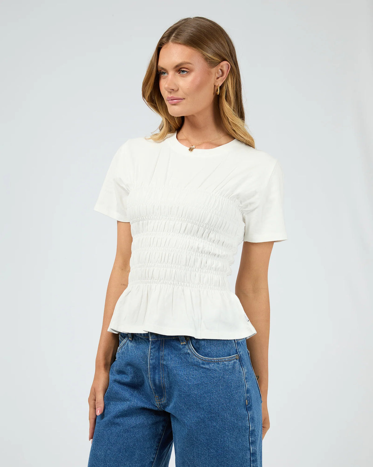 All About Eve Lipa Ruched Top