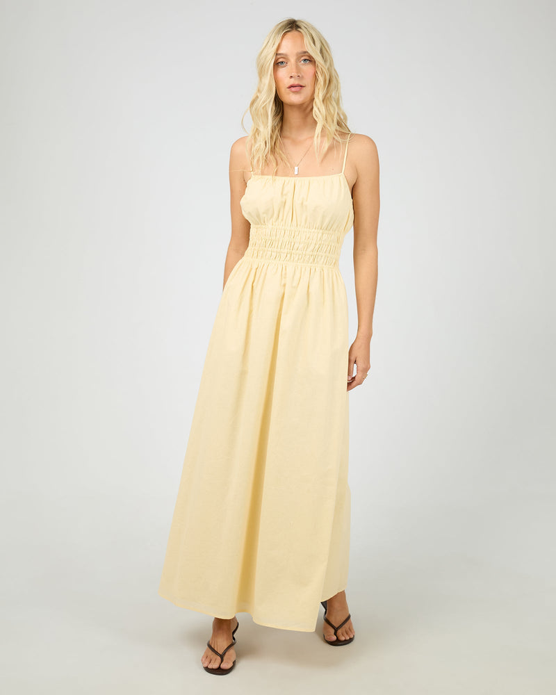 All About Eve Alessa Linen Maxi Dress