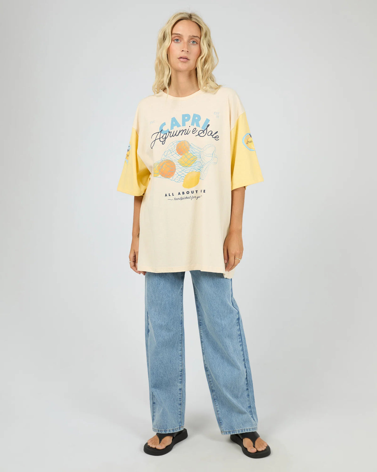 All About Eve Club Capri O/S Tee