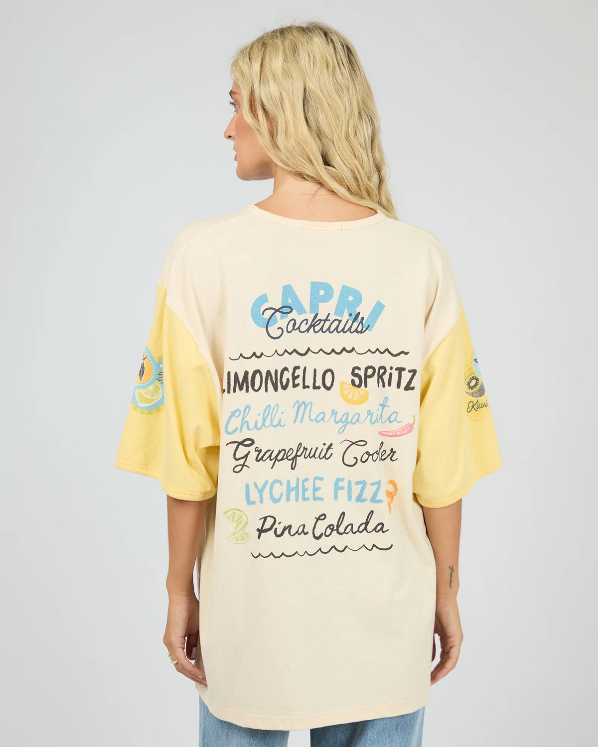 All About Eve Club Capri O/S Tee