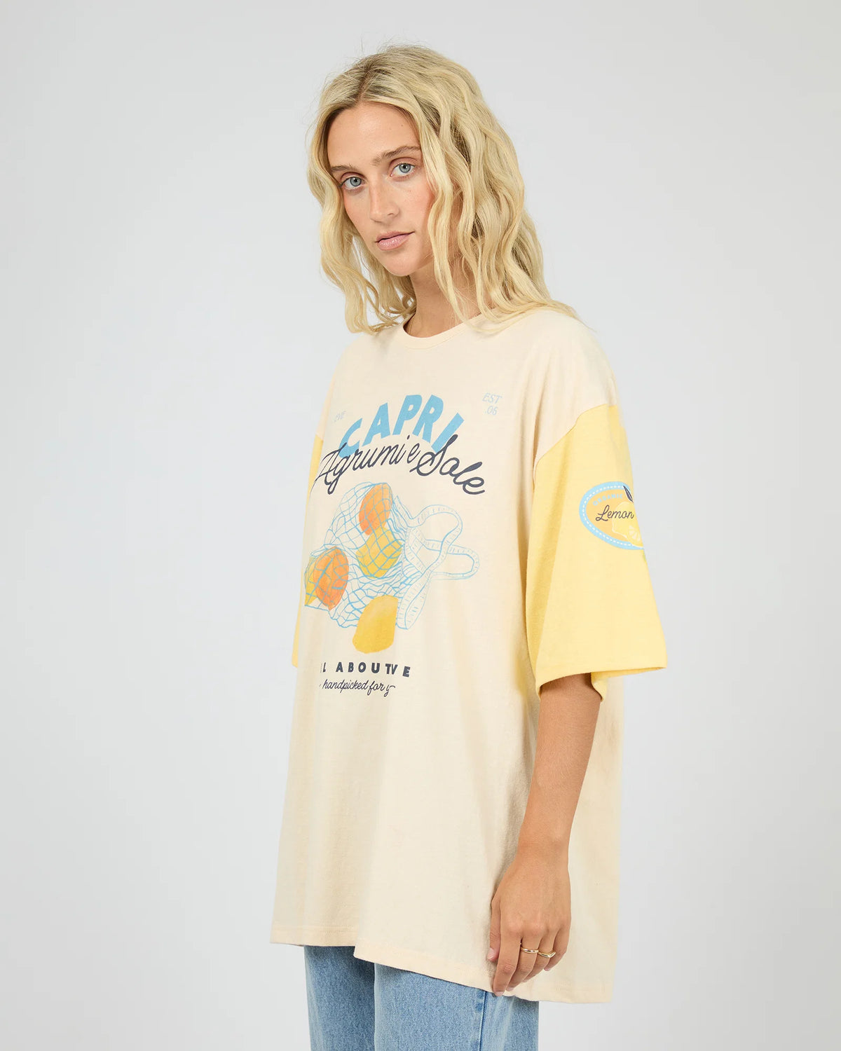 All About Eve Club Capri O/S Tee