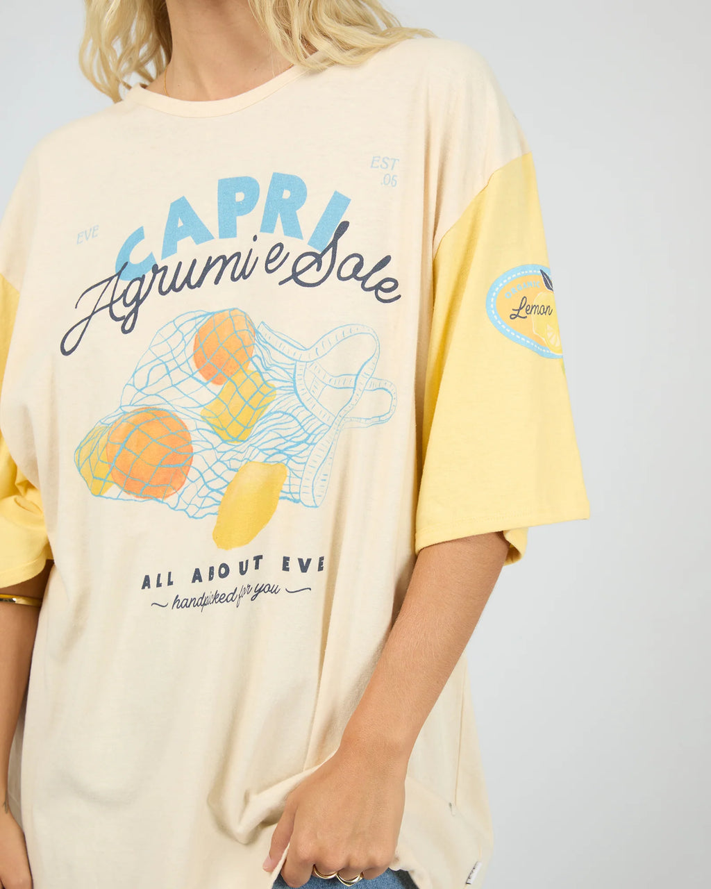 All About Eve Club Capri O/S Tee