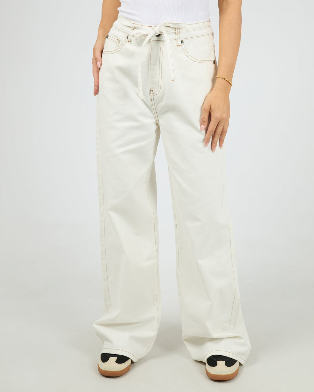All About Eve Gia High Rise Baggy Jean