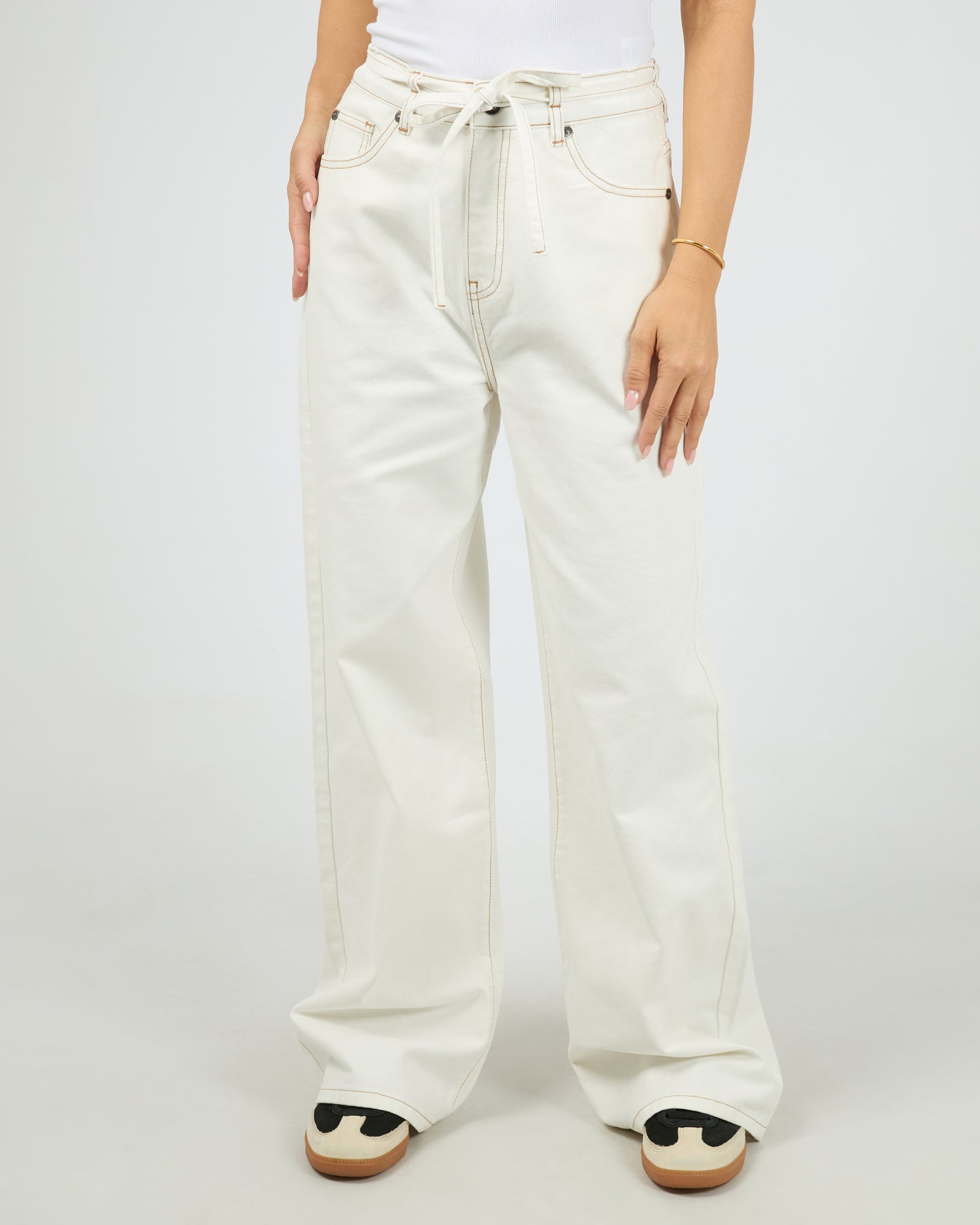 All About Eve Gia High Rise Baggy Jean