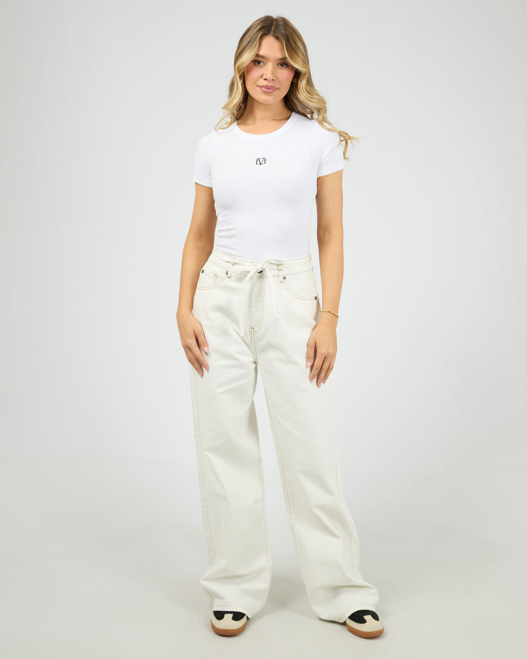 All About Eve Gia High Rise Baggy Jean