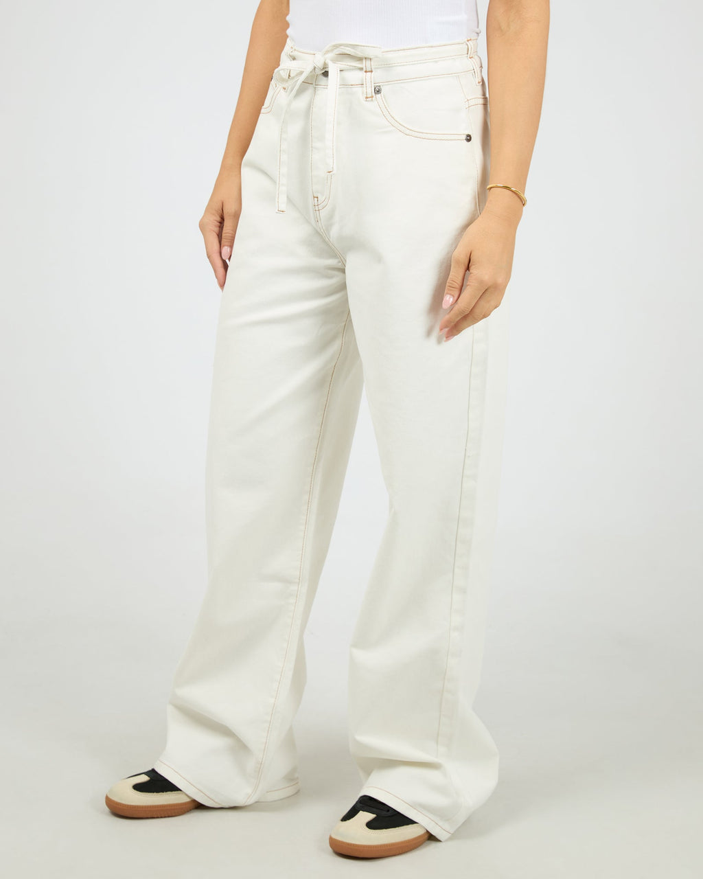 All About Eve Gia High Rise Baggy Jean