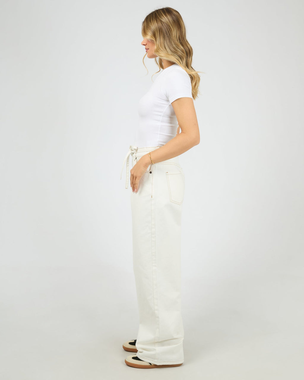 All About Eve Gia High Rise Baggy Jean