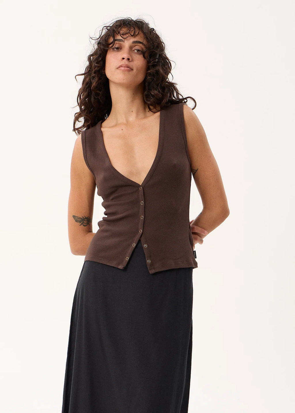 Afends Raine Rib Singlet