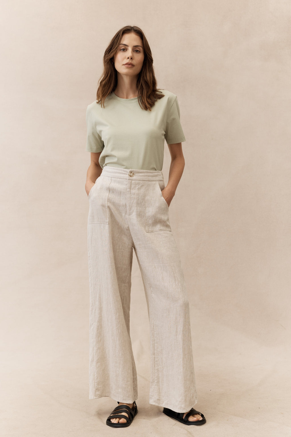 Little Lies Jude Linen Pant