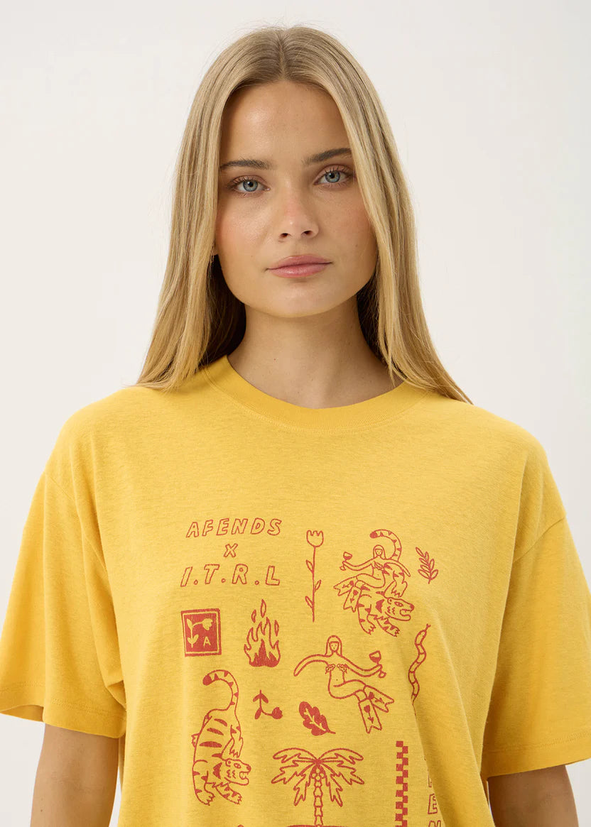 Afends Holly Oversized Tee