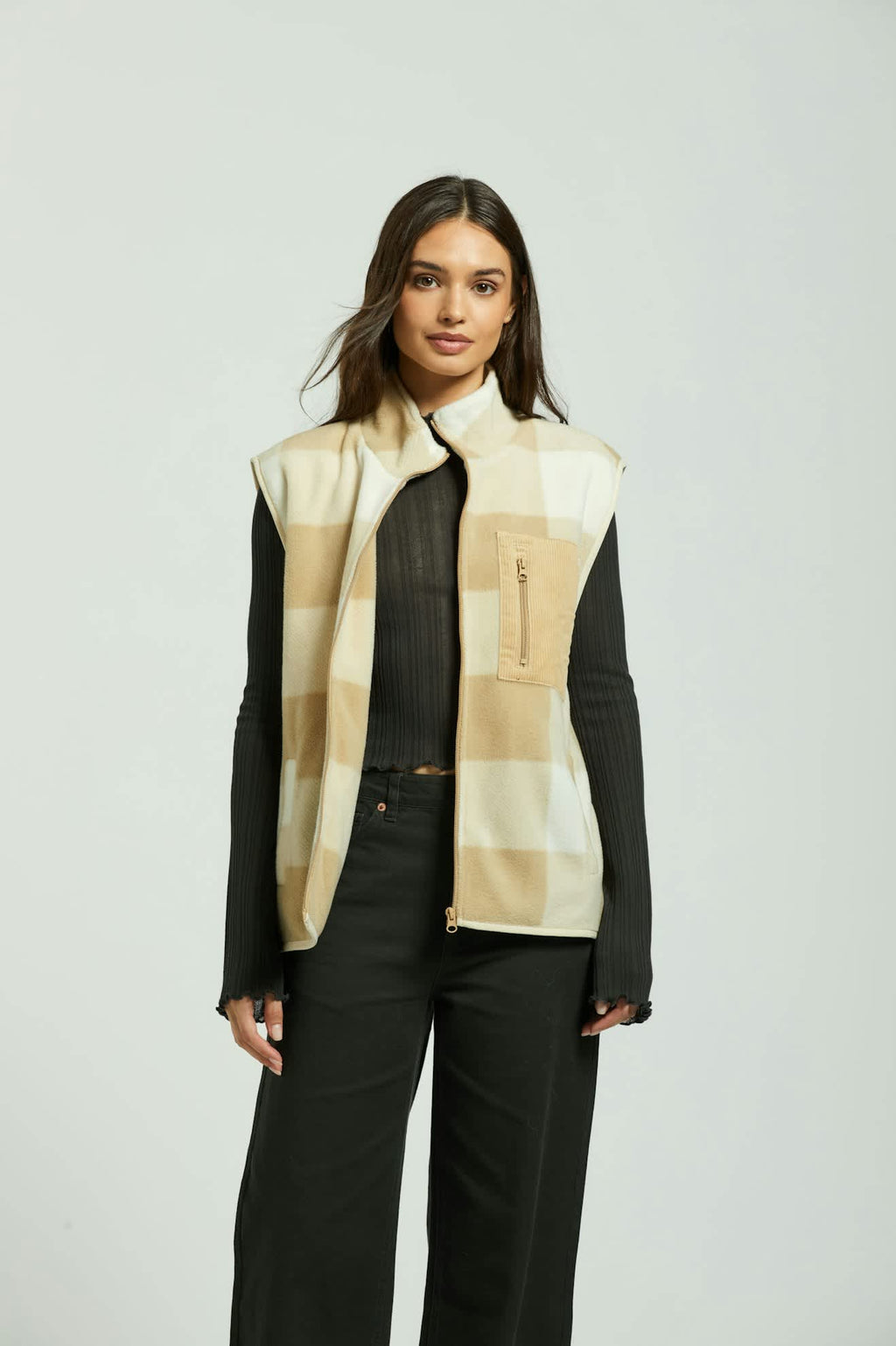 Brixton Arctic Fleece Vest