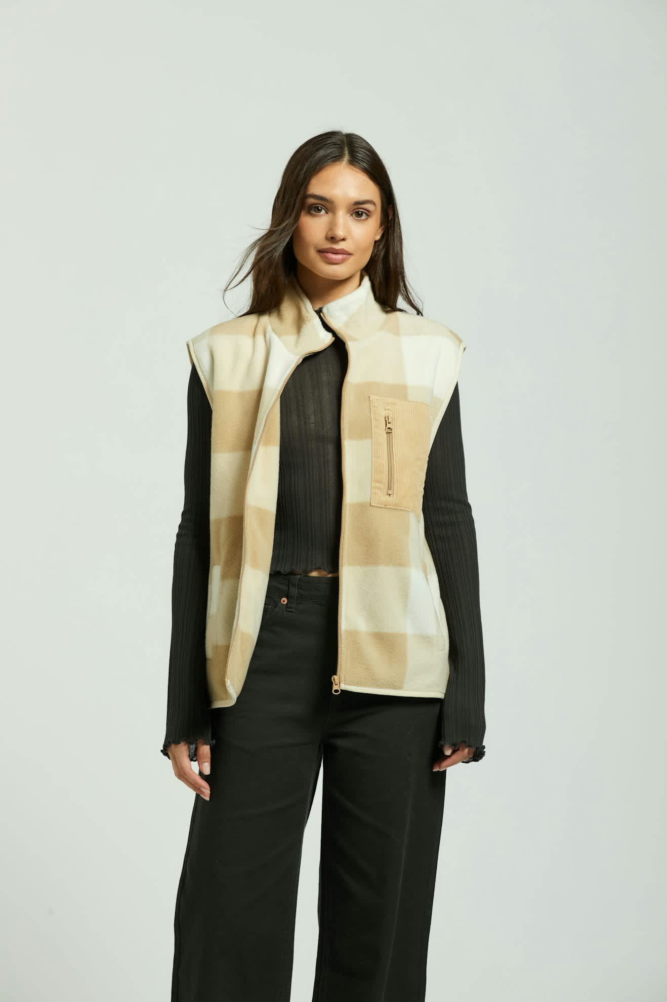 Brixton Arctic Fleece Vest