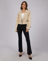 Jorge Lauren Cropped Trench Coat